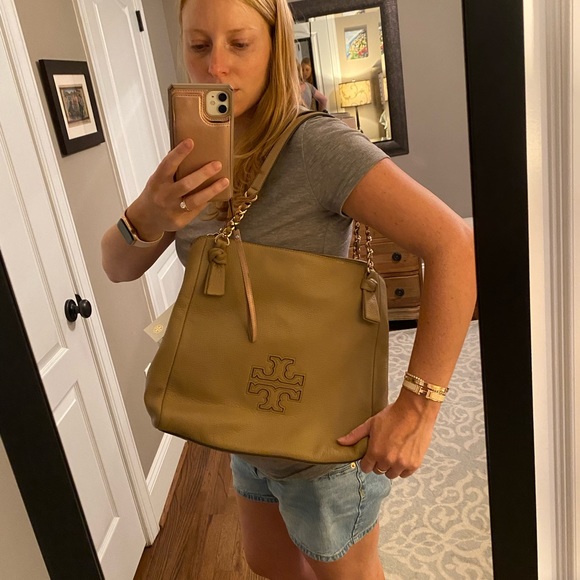 Tory Burch Harper tote with matching wallet new with tags - Picture 6 of 7